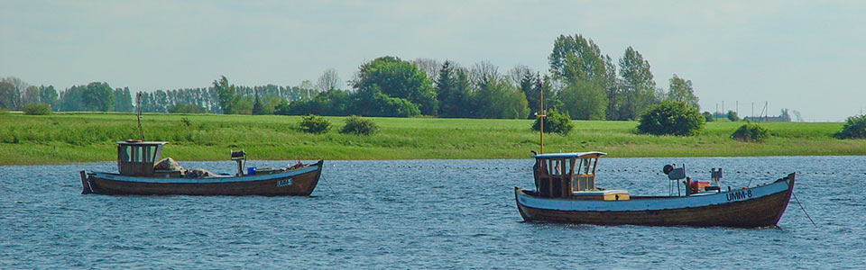 Fischerboote Insel Ummanz